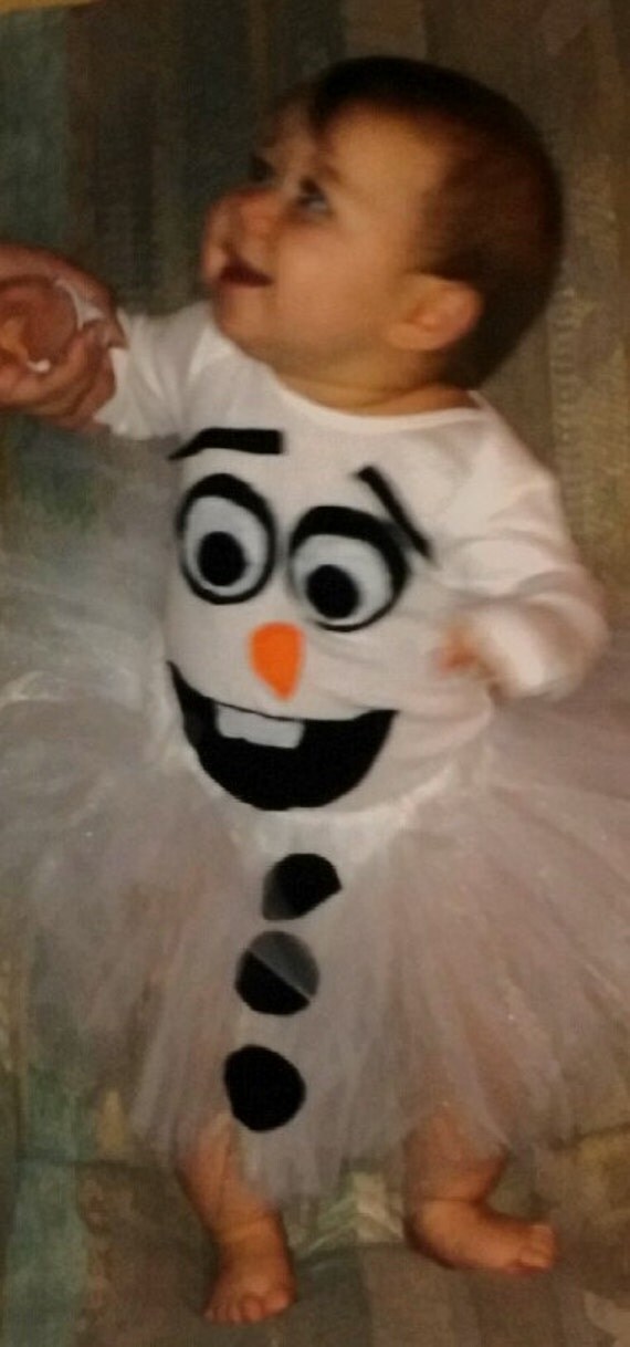 Baby Olaf Tutu Costume Niftygiftyunderfifty Etsy Baby Olaf Tutu Costume Niftygiftyunderfifty Etsy