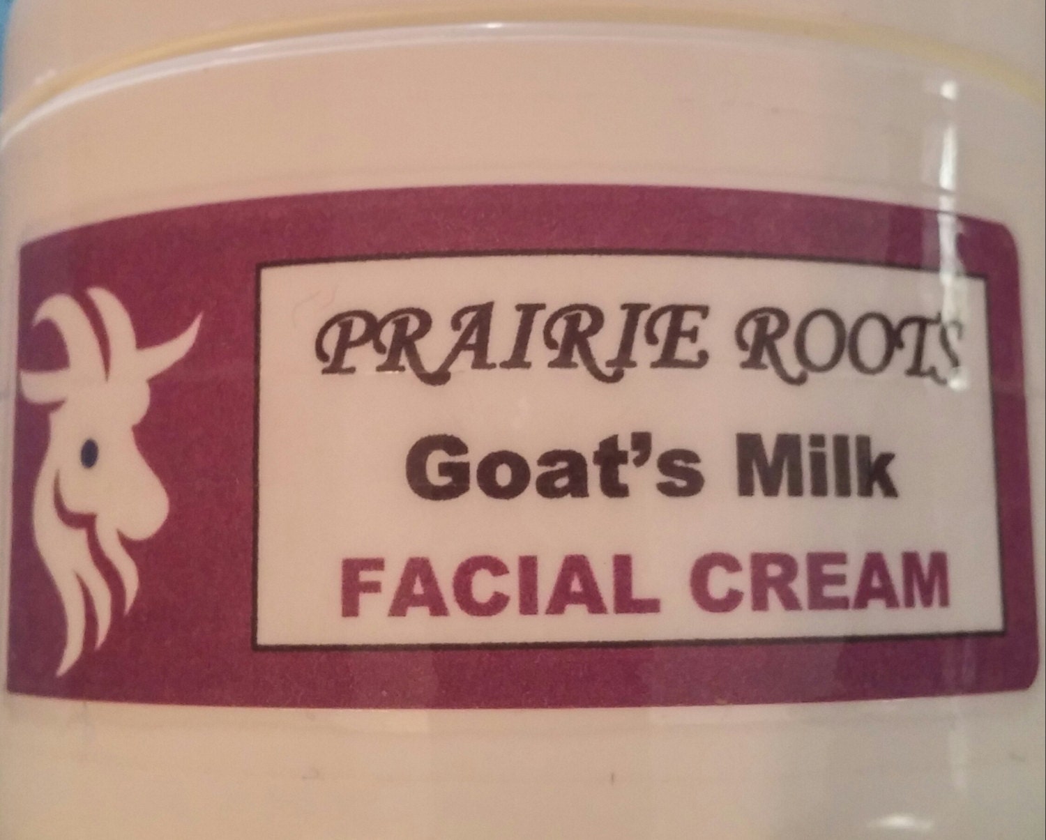 Goat's Milk Face Cream 4 oz by PrairieRootsND on Etsy