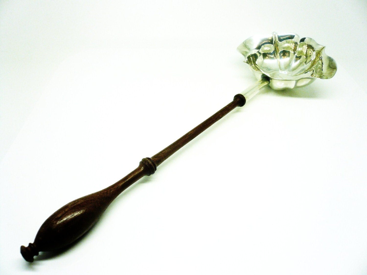 Antique Silver Punch Ladle Sterling Antique by DartSilverLtd
