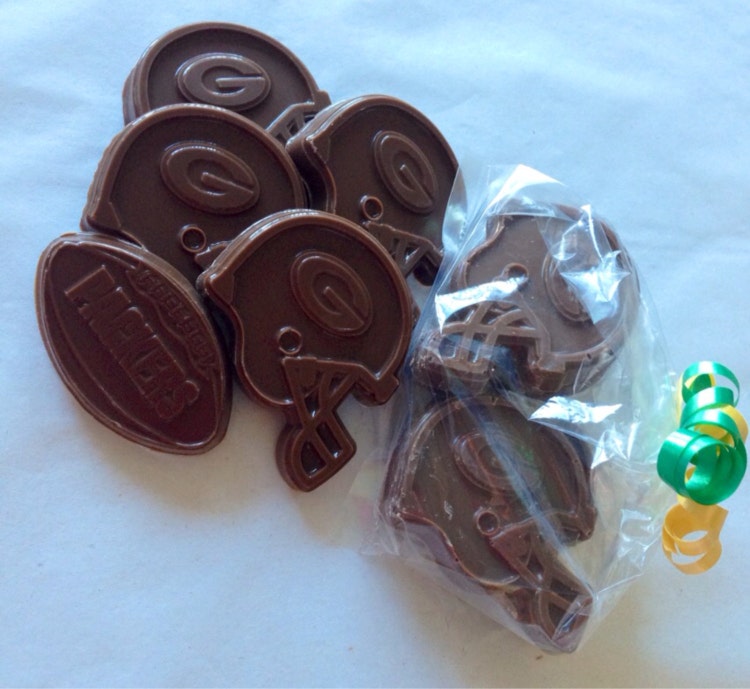 24 Pieces Green Bay Packers Chocolate Candies by