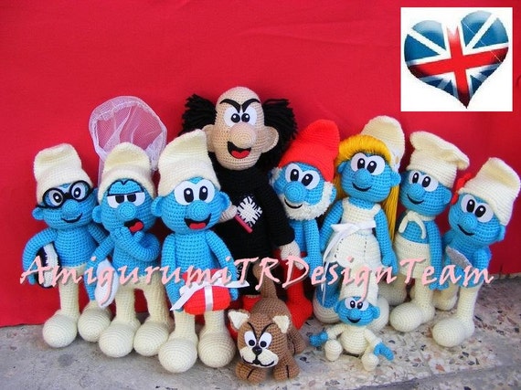 gargamel and azrael toys