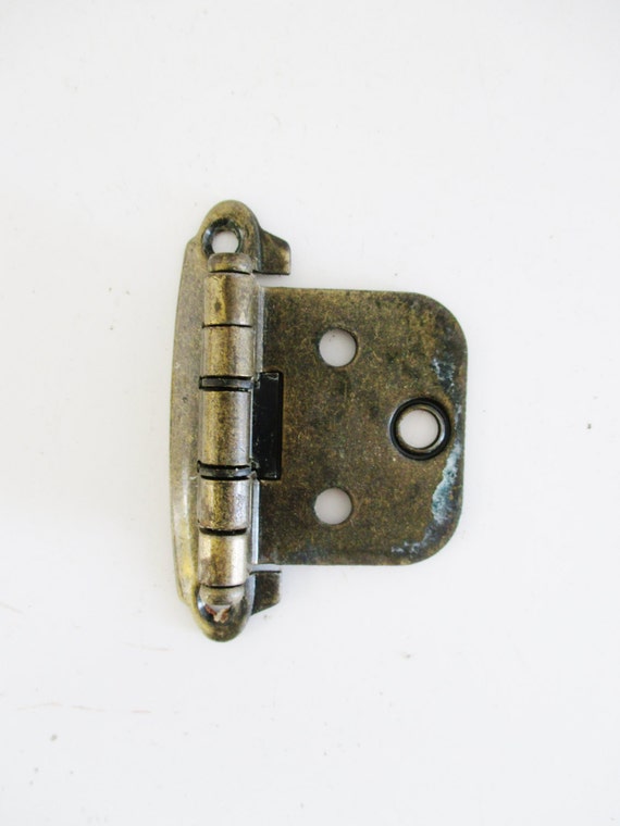Items similar to Vintage Hinges 20 Antique Brass Finish Spring
