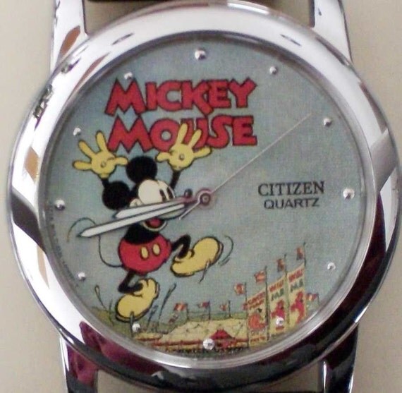 citizen mickey mouse watch