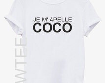Je m'appelle Coco T-Shirt TOP TEE