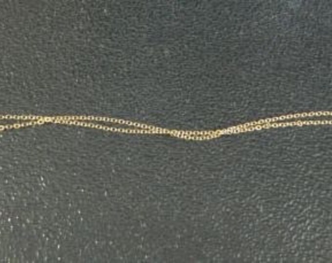 Storewide 25% Off SALE Beautiful Vintage Gold Tone Chain Link Designer Necklace Featuring Beautiful Diamond Star Shaped Floral Pendant
