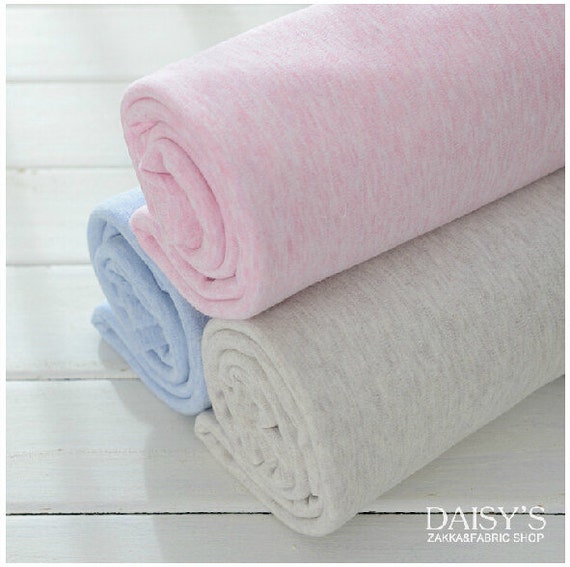 Baby Organic Knit Cotton Fabric by the Yard for Kids by Cozyhomess