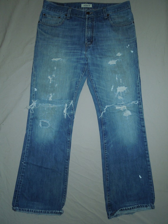 levis destroyed jeans mens