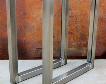 Ready to ship in 1-2 business days!!!!! U Shape Metal Table legs 2x2