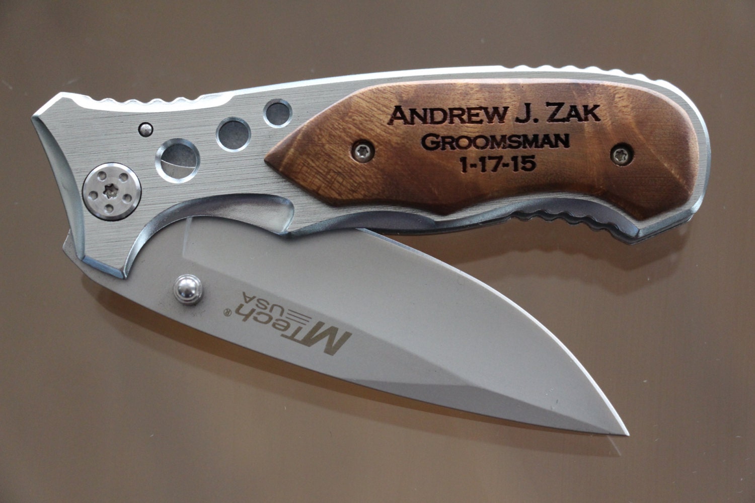 Groomsmen Gifts Personalized Pocket Knives by EngravingsOnDemand