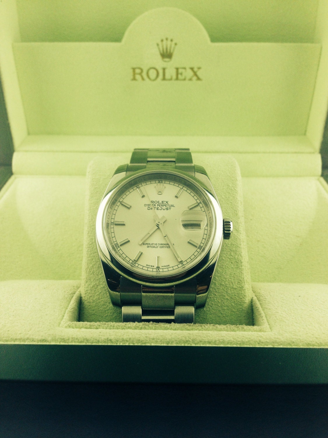 rolex datejust 2007