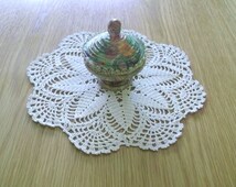 Doily Coffee gift  etsy table Sister table runner Beautiful runner doily doily doilies table