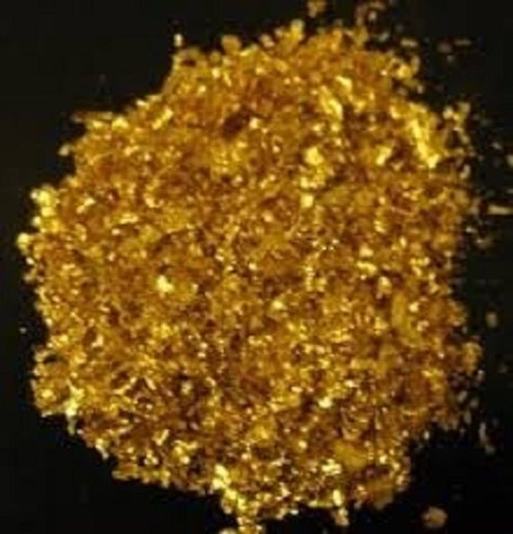 Soap W/ Rocks Gold Flakes Healing Crystals by SoldisProducts