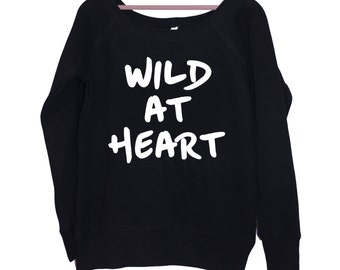 WILD AT HEART STUDDED RETRO SWEATER