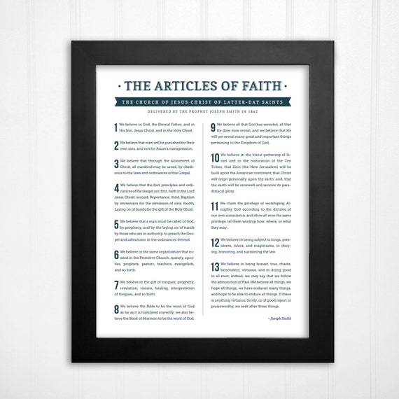 articles of faith