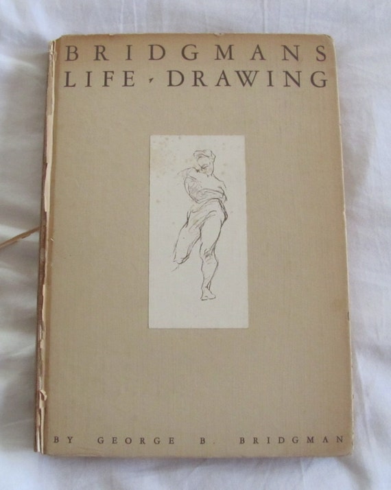 Vintage 1928 Bridgmans Life Drawing by PreciousFindsByTania