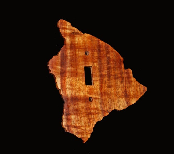 Big Island of Hawai'i Light Switch Cover Plate made of