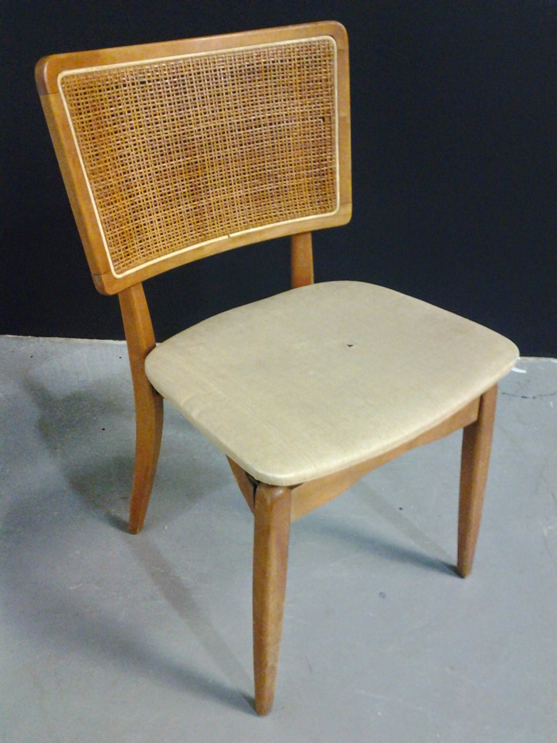 MidCentury Vintage Stakmore Folding Chair with Prouve Style