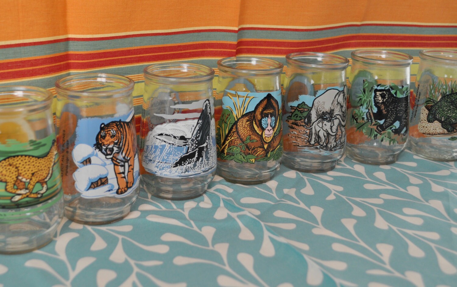 Vintage Welch's Jelly Jars WWF Endangered by SiblingRevivalry