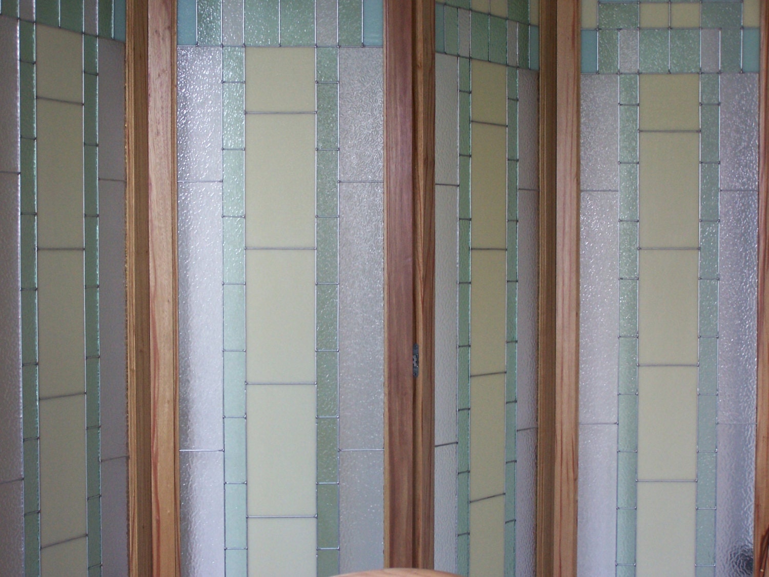 Riesling Stained Glass Room Divider 4 by AdairGlassDesign