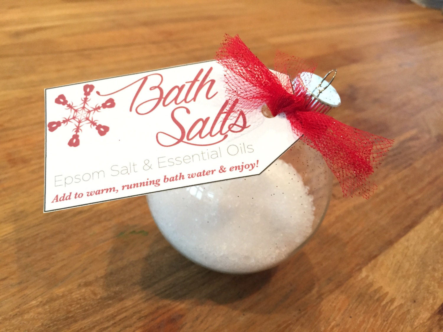 Holiday Stickers & Gift Tags for Bath Salts and Sugar by KacyBunte