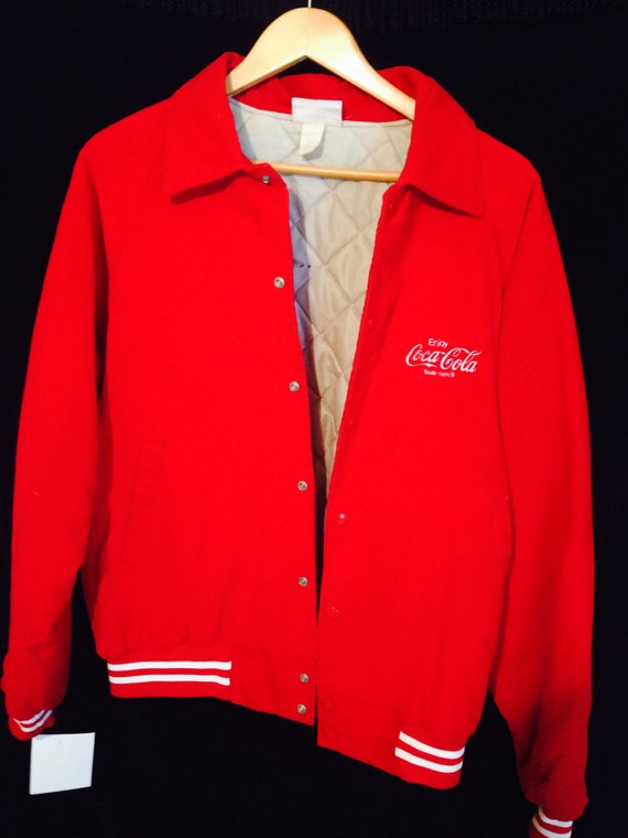 Coca Cola Corduroy Jacket Size Large