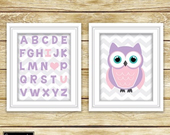 DIY diy owl decor love alphabet Instant  art Download I on Etsy nursery    room you decor