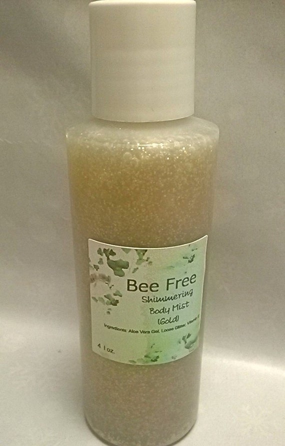 Items similar to Gold shimmering body mist 4oz, body glitter, gold