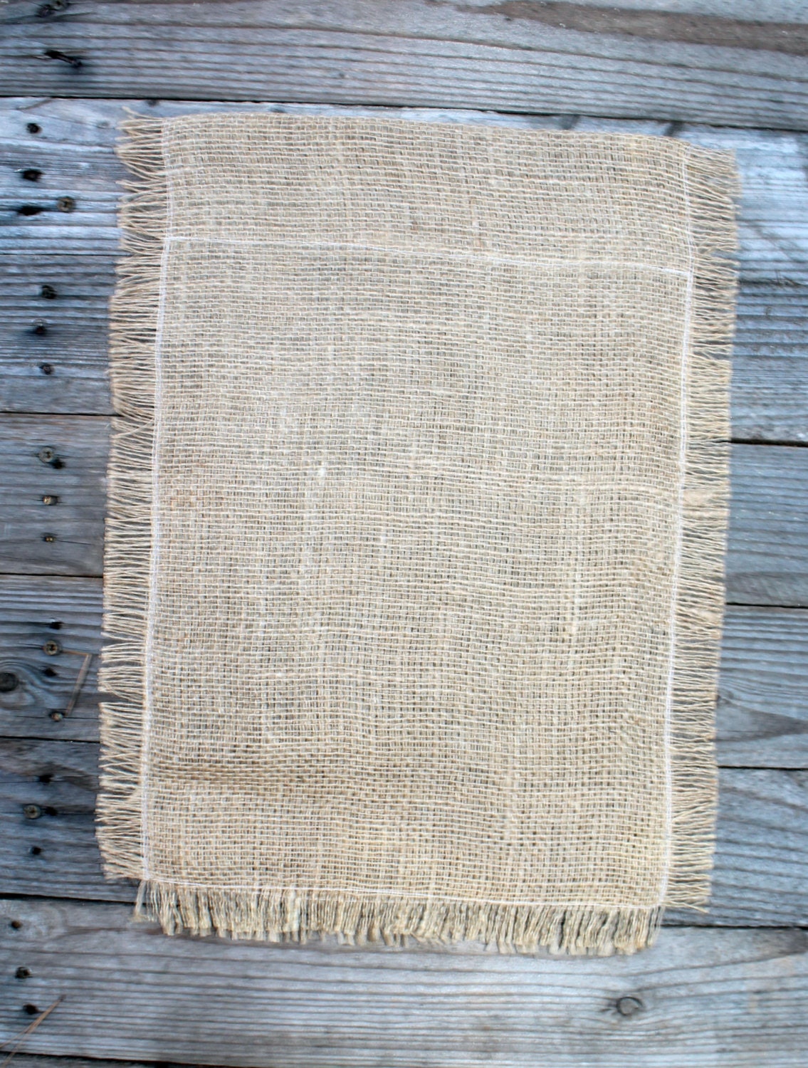 18X13 Blank Burlap Garden Flags