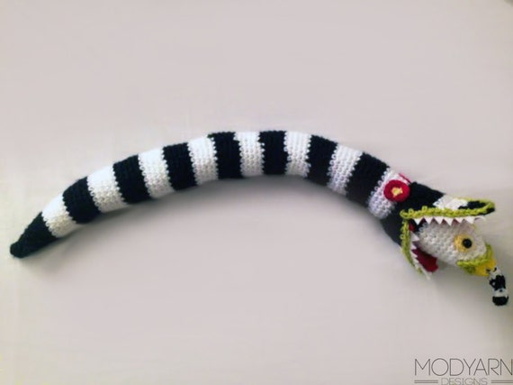 beetlejuice sandworm plush