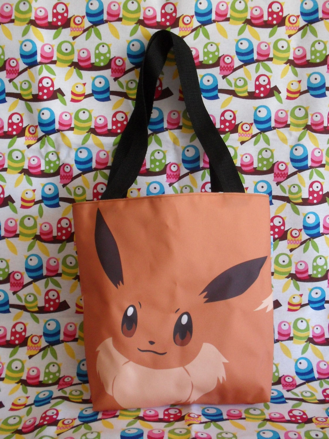 Cute Pokemon Mini Tote Bag Anime Eevee Dog