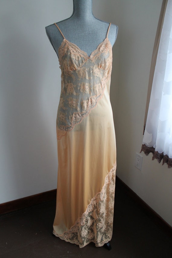 orange night gowns