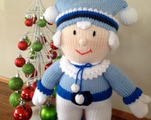 Jack Frost - <b>Christmas Treasure</b> - Knitted Doll - Jean Greenhowe - il_214x170.702042628_3jt8