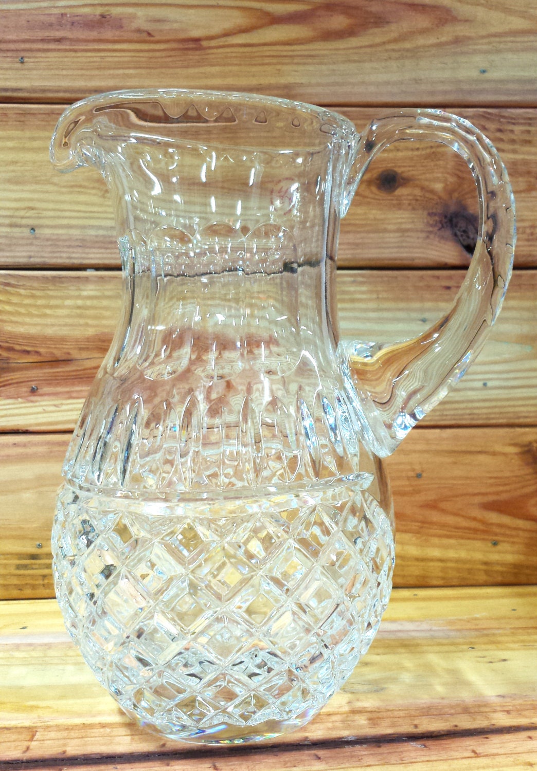 Crystal Pitcher Crystal Clear Pitcher Made in Poland. Box 334
