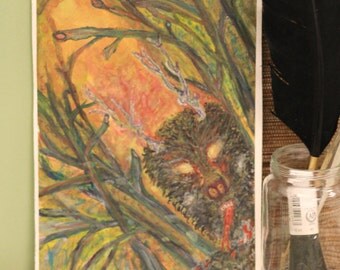 Goatman in Bamboo- Original concept by Melissa