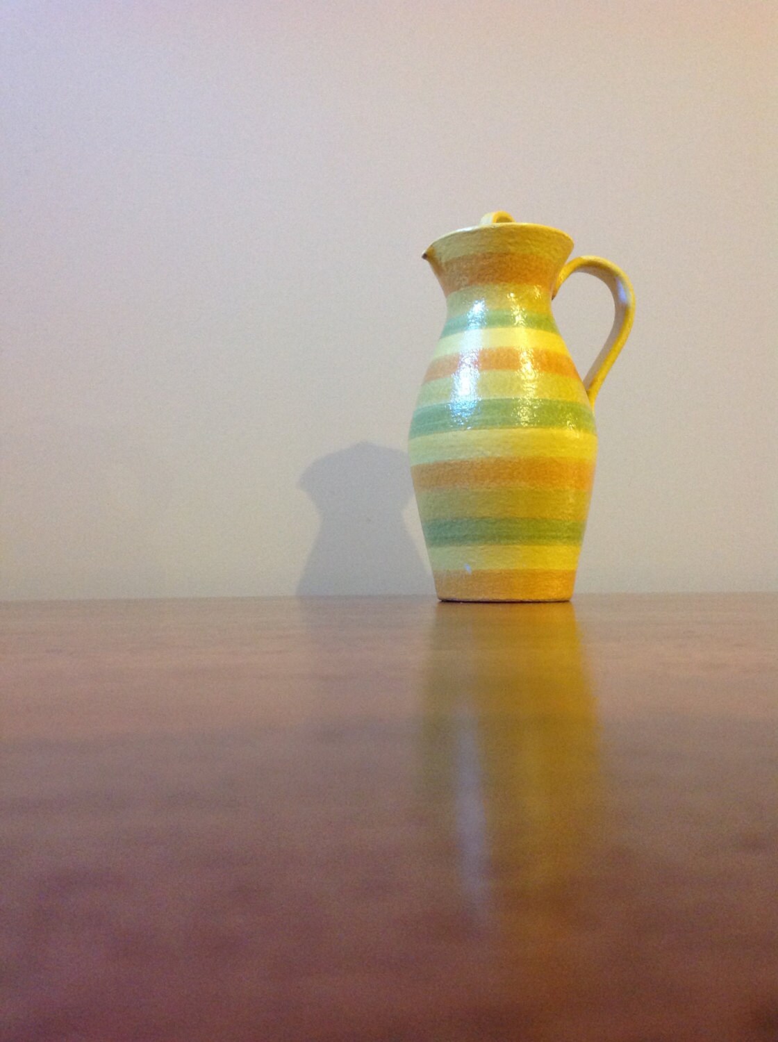 Vintage Bitossi Italy Ceramic Pitcher Mid Century Italian Pottery ...