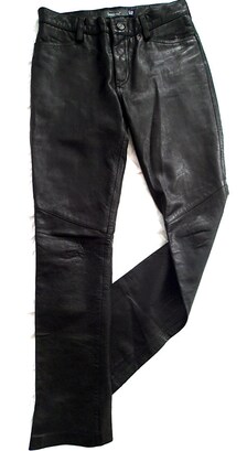 GAP Black Leather Pants.
