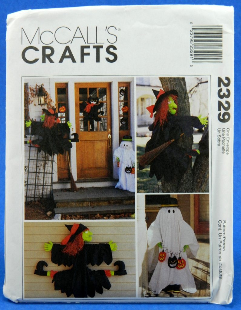 McCall's 2329 UNCUT Halloween Decorations by QueeniesCollectibles