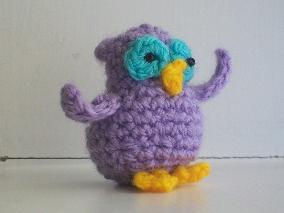 Mini Owl Pattern crochet owl pattern amigurumi owl