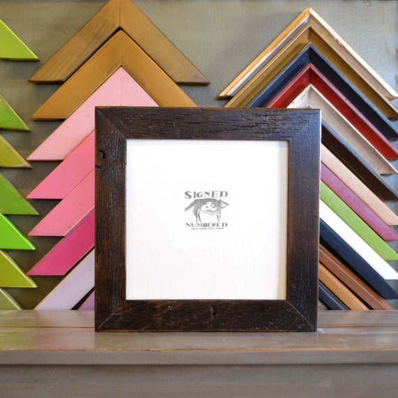 8x8 inch Square Picture Frame in 1.5inch by signedandnumbered