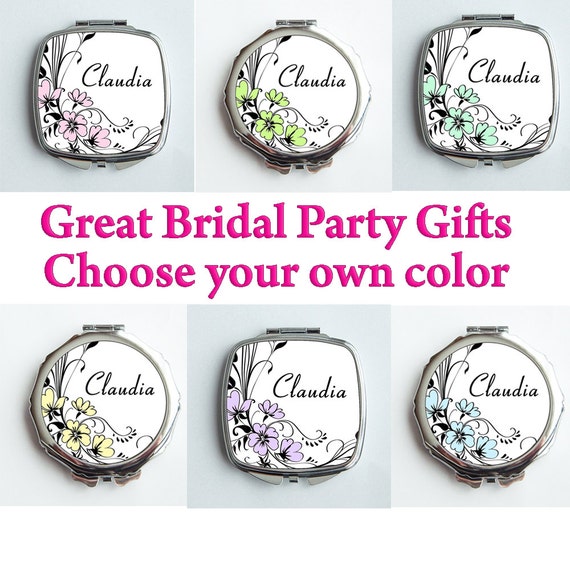 Items similar to Bridal Party MirrorPocket Mirror