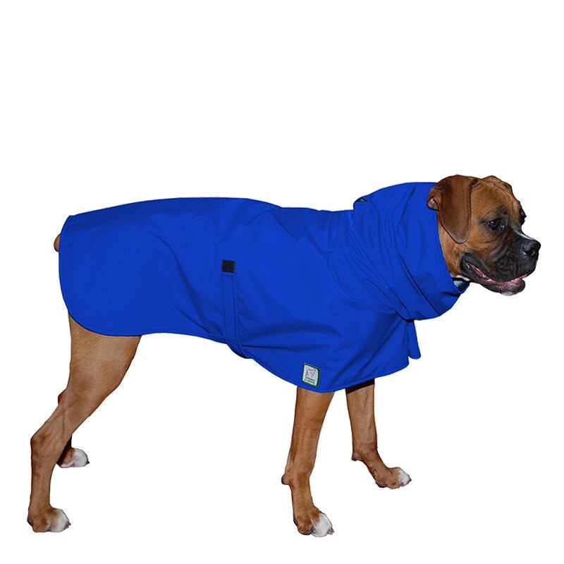 BOXER Dog Rain Coat Dog Raincoat Waterproof Dog Coat