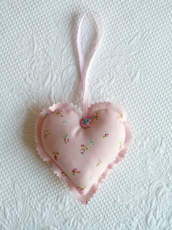 shabby chic millefiori hanging heart ornament fabric hearts shabby chic millefiori hanging heart ornament fabric hearts