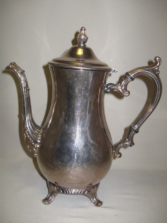 Wm+Rogers+800 Silver Plate Wm Rogers Silver Plate #800 Tea Pot 10 1/4 " High 1878 ...