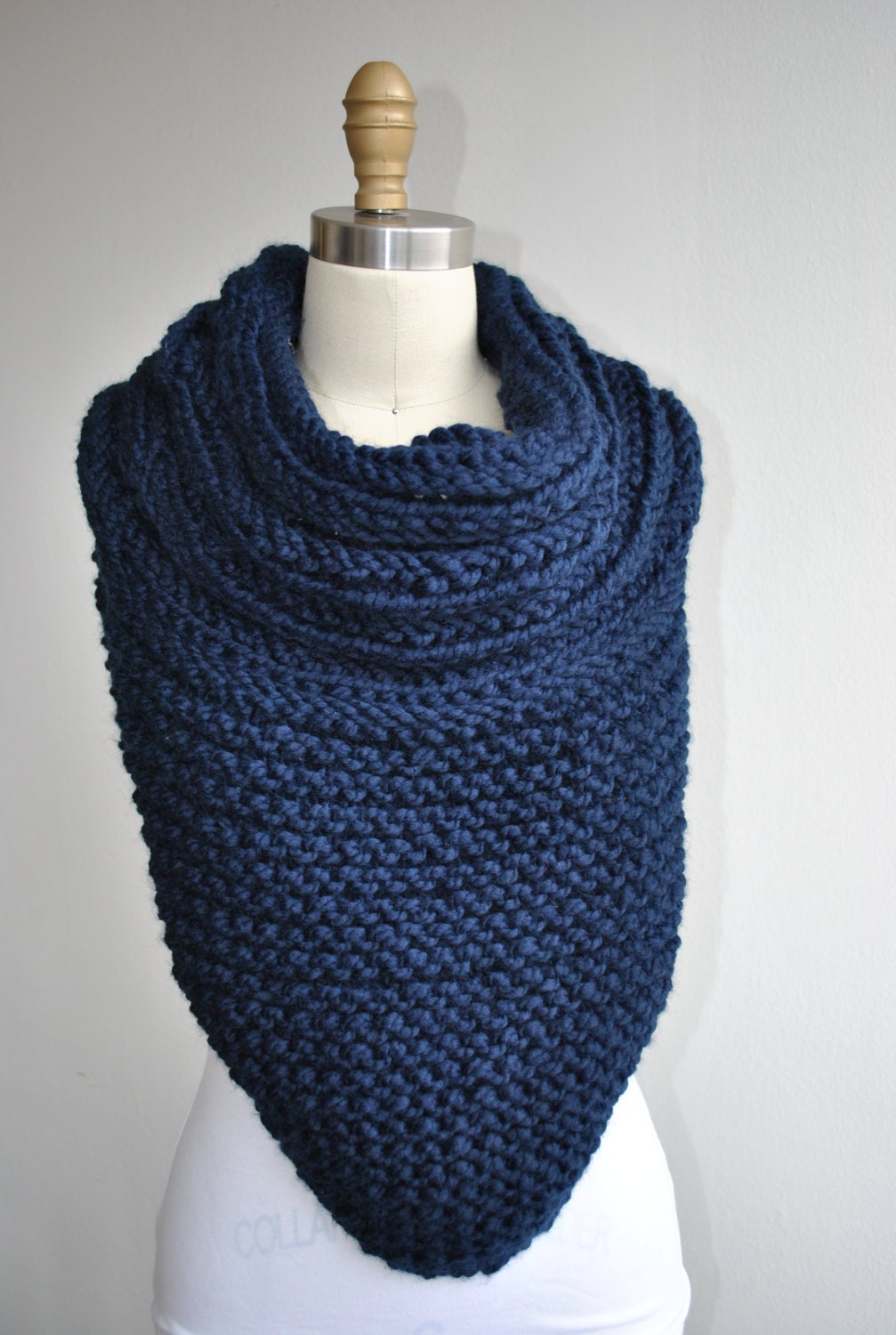 PDF Knit Pattern: Huntress Armor Cowl Capital Hoodie Scarf