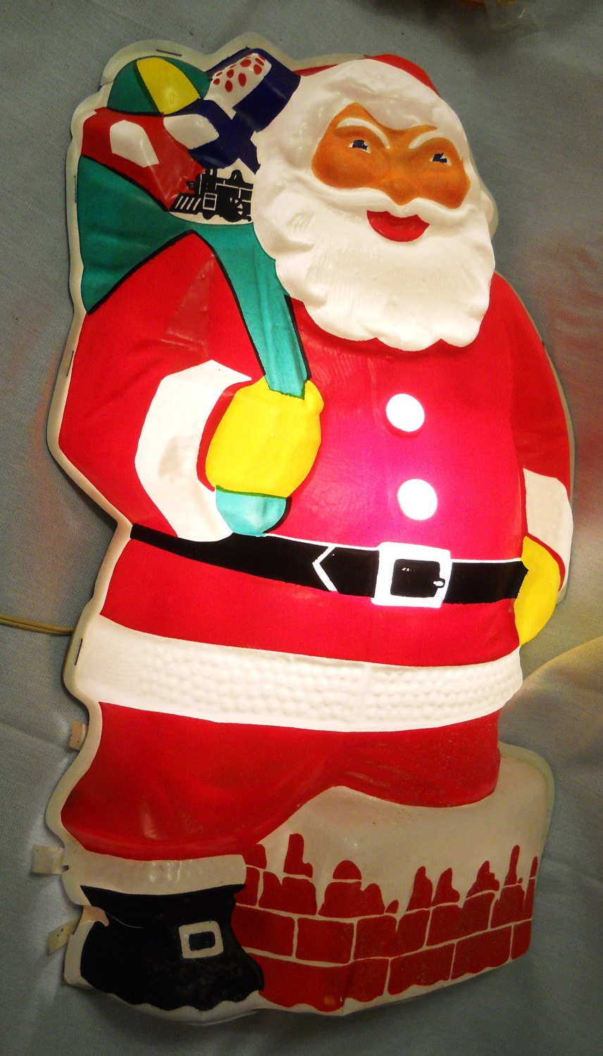noma santa light holiday decor by boondockfinds on etsy noma santa light holiday decor by boondockfinds on etsy