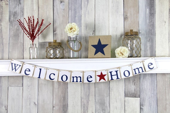 Welcome Home Sign Deployment Homecoming Welcome Home Banner