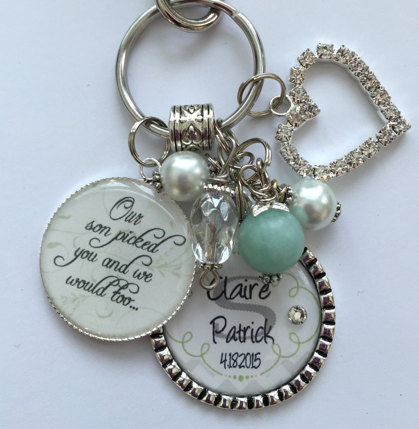Future DAUGHTER in LAW GIFT personalized bride to be Our son