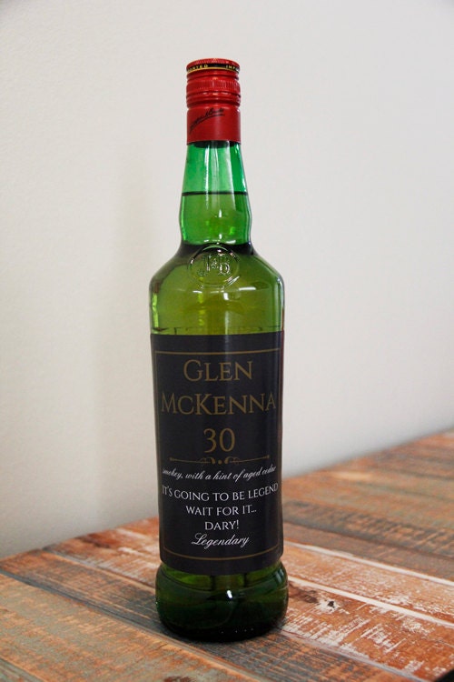 Glen McKenna 30 Year Scotch Label How I Met Your Mother