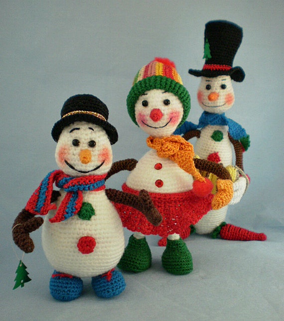 Christmas Toys 3-in-1 Crochet Pattern PDF Instant Download