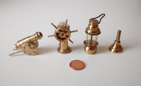 small brass figures